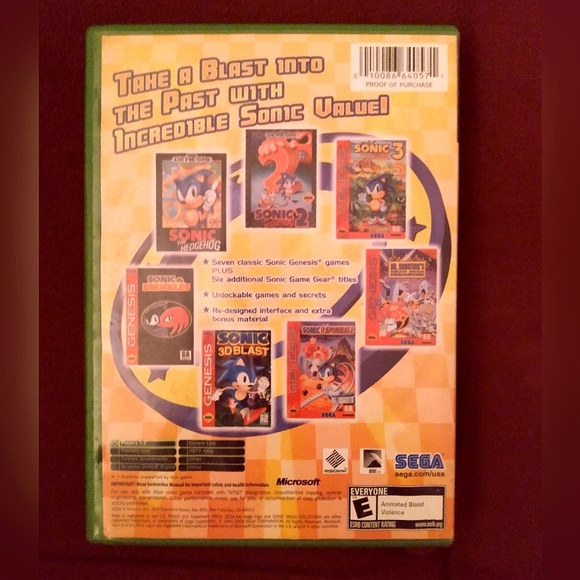 XBOX sonic mega collection - Picture 2 of 3